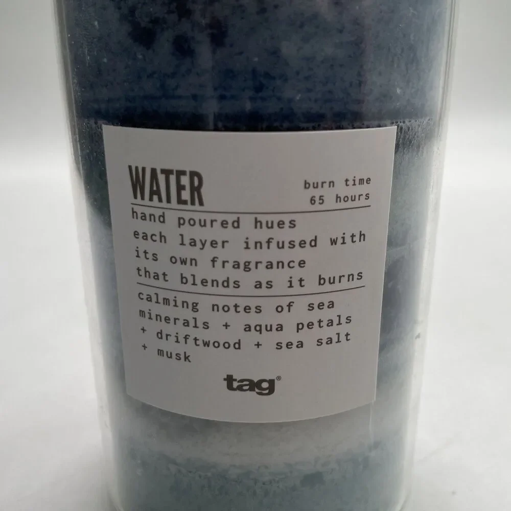 TAG Fragrance Fusion Water Candle, Medium (G15138)